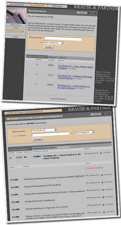 Screenshots Radio K&ouml;rner